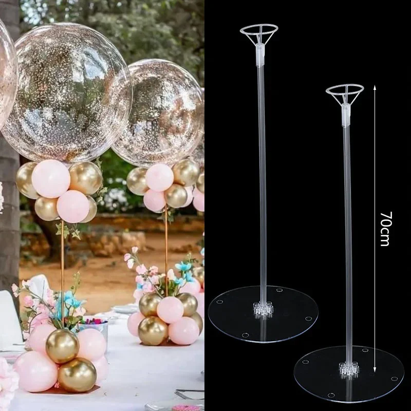 

35/70cm Balloon Stand Holder Column for Wedding Birthday Party Table Centerpiece Decoration Baby Shower Globo Support Stick Gift