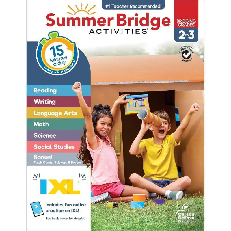 Summer Bridge Activities Grades 2  3 Carson Dellosa Education Carson Dellosa Education 9781483872711 Book