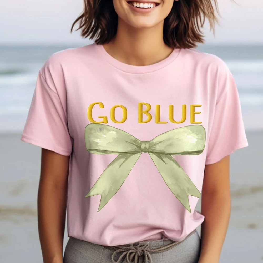 T-shirt casual girocollo in cotone