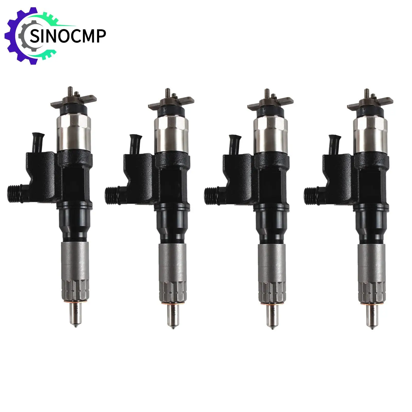 

095000-5471 095000-8901 4Pcs Fuel Injector 973297035, 8-98151837-0 for Denso Isuzu NPR NPR-HD 4HK1 Diesel Engine 2001-07 DE5471