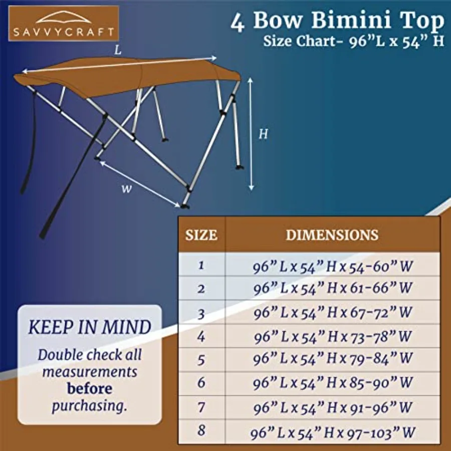 4 القوس بيميني غطاء القارب العلوي الأبيض 4 القوس 96 لتر 54 ساعة 7378 واط مع أقطاب خلفية التمهيد للحماية البحرية وظل الشمس في ركوب القوارب