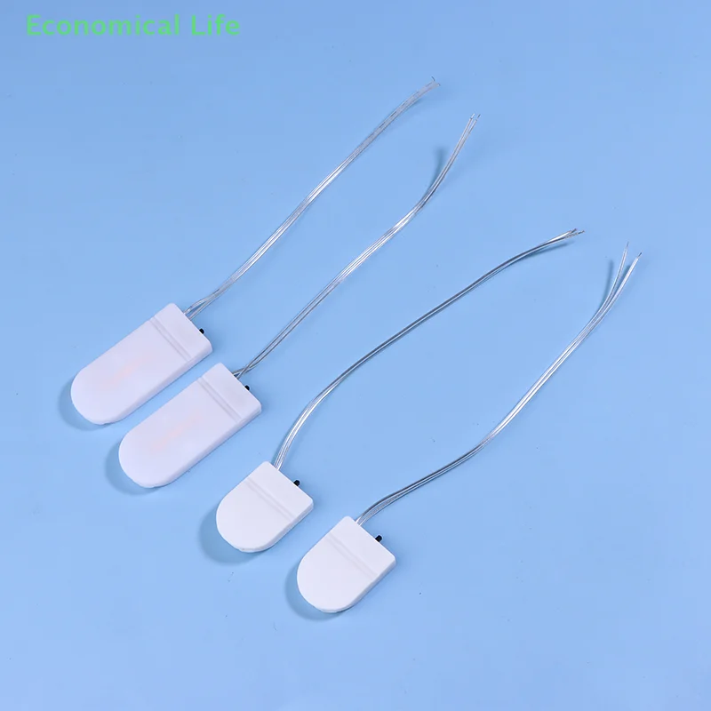10Pcs Battery Holder With Line On Off Switch Battery Holder Coin Cell Holder 1 X 3V/2 X 3V CR2032 LIR2032 Battery Holder Button