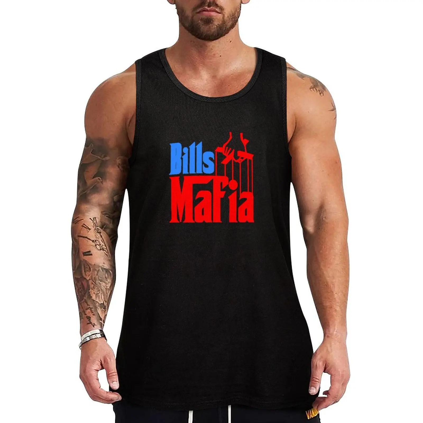

B Mafia Tank Top Relaxed Fit Tank Top Casual Sleeveless Everyday Shirt