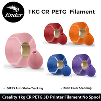 1kg CR PETG Creality 3D Printer Filament No Spool 1.75mm±0.02mm High Temperature Eco-friendly Odorless Non-toxic Excellent