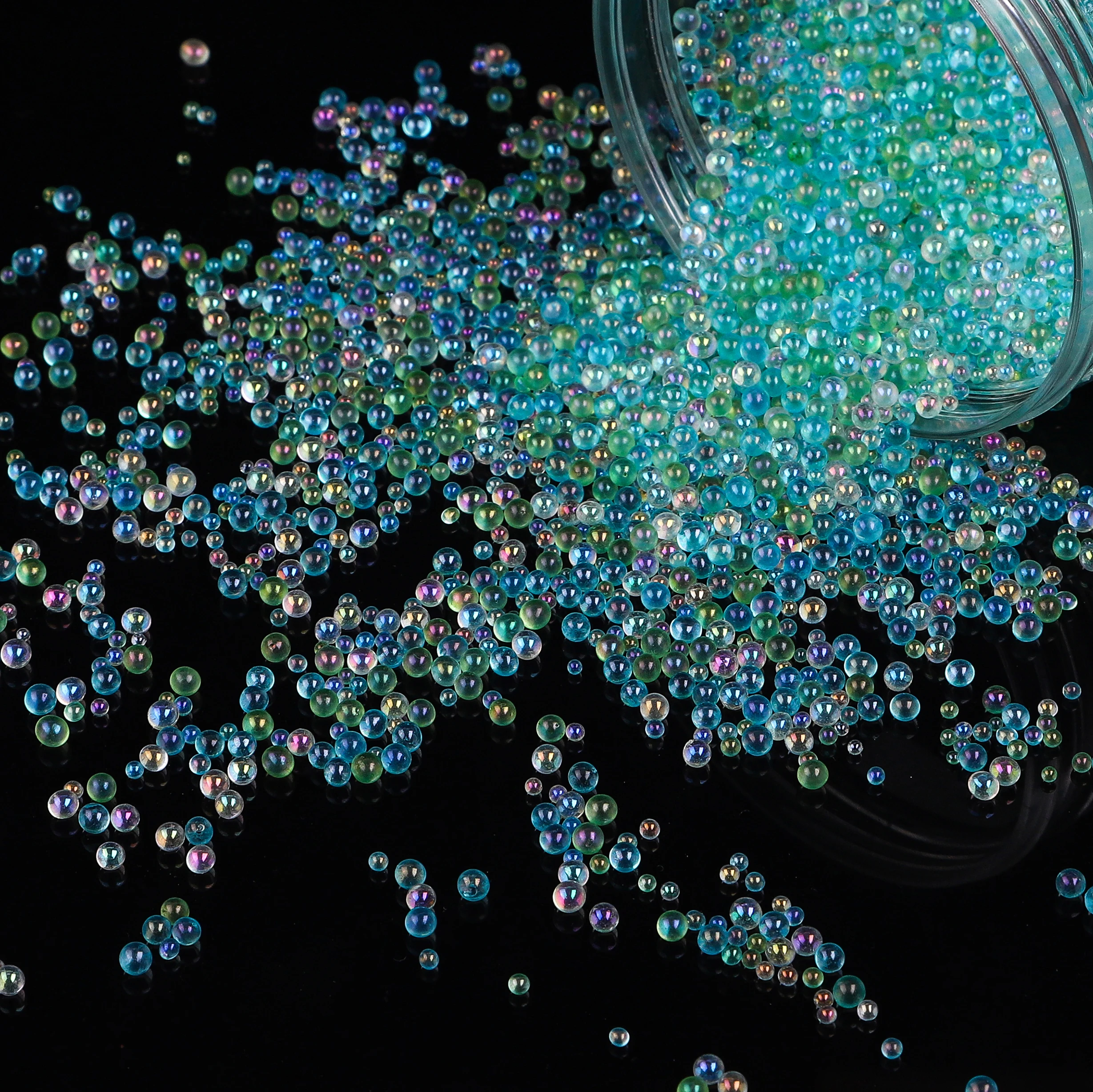 Mini Bubble Ball Beads, 10-20g for DIY Crafting