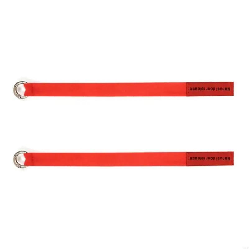 F1CF Emergency Exit Assistance Strap Car Escape Emergency Tool 240mm for Car Door