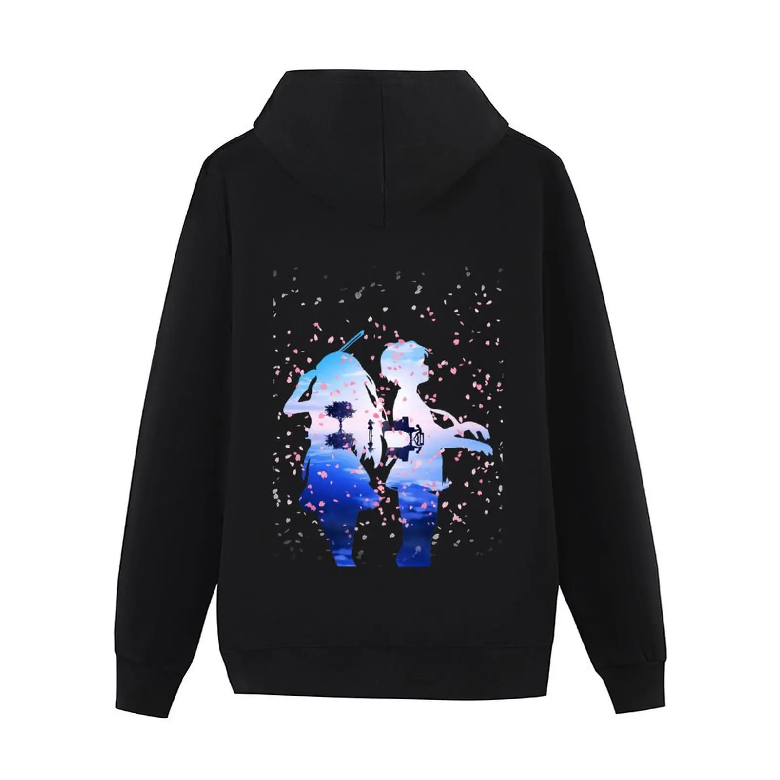 كذبتك في أبريل Shigatsu wa Kimi no Uso Kaori & Kousei Anime Cherry Blossoms Classic Hoodie #3