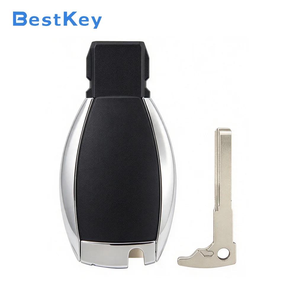Best Key Keyless Go Smart Key 3/4 Button 315/434MHz BGA FCC IYZDC11 IYZDC07 IYDC10 for Mercedes Benz C E ML GLK SLK 2007-2012 4