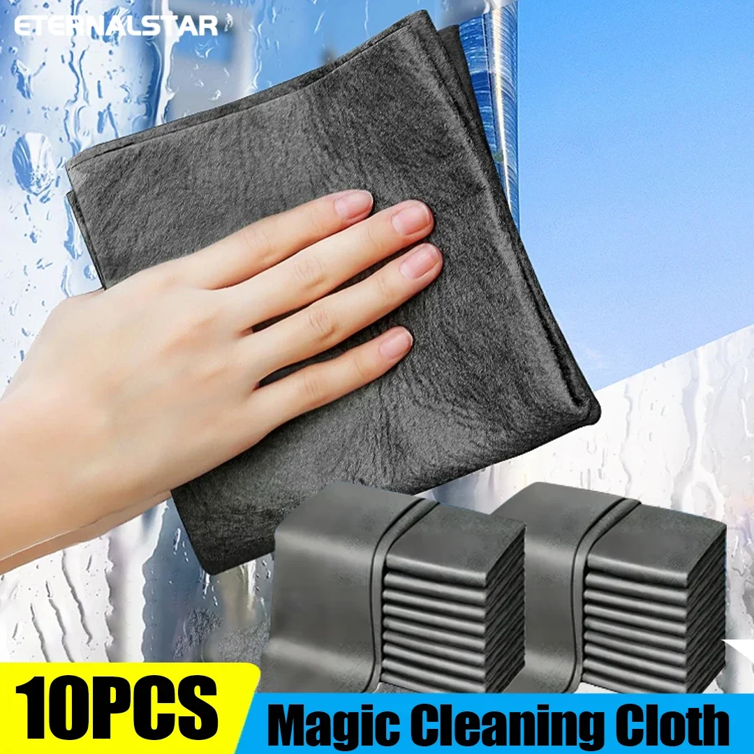 

1/3/5/10Pcs Magic Cleaning Cloths Reusable Microfiber Washing Rags Microfiber Glass Clean Towel Washable Lint-free Cleaning Rags