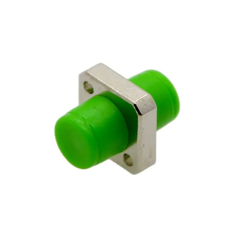 GONGFENG 10PCS Optical Fiber Connector Adapter FC/PC, FC/APC Zinc Alloy Square Coupler Flange  Special Wholesale
