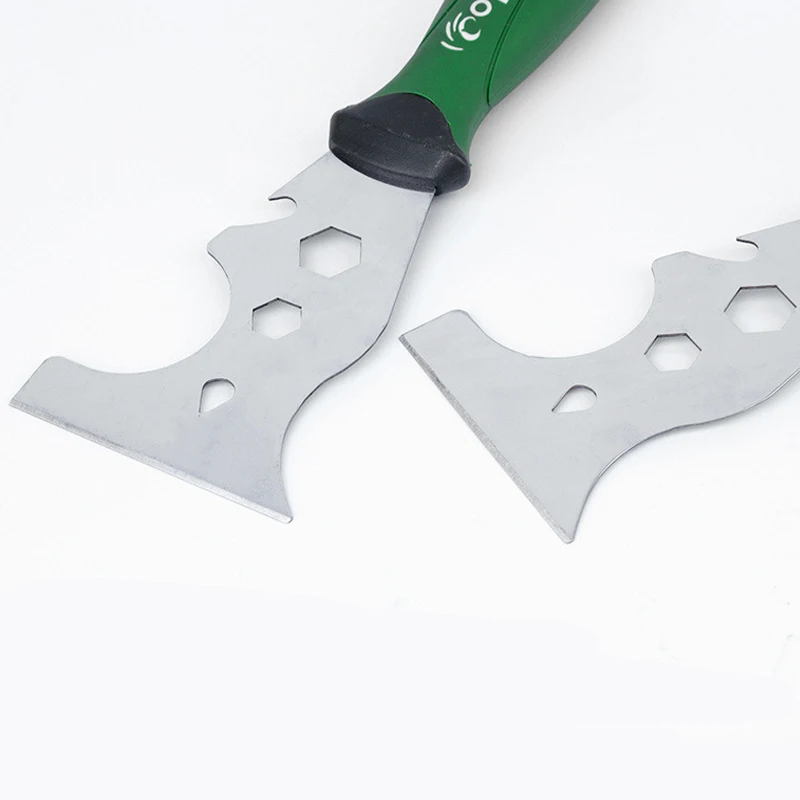 14-in-1 multifunctioneel plamuurmes roestvrijstalen verfschraper voor het reinigen van behang blikopener doe-het-zelf bouwgereedschap