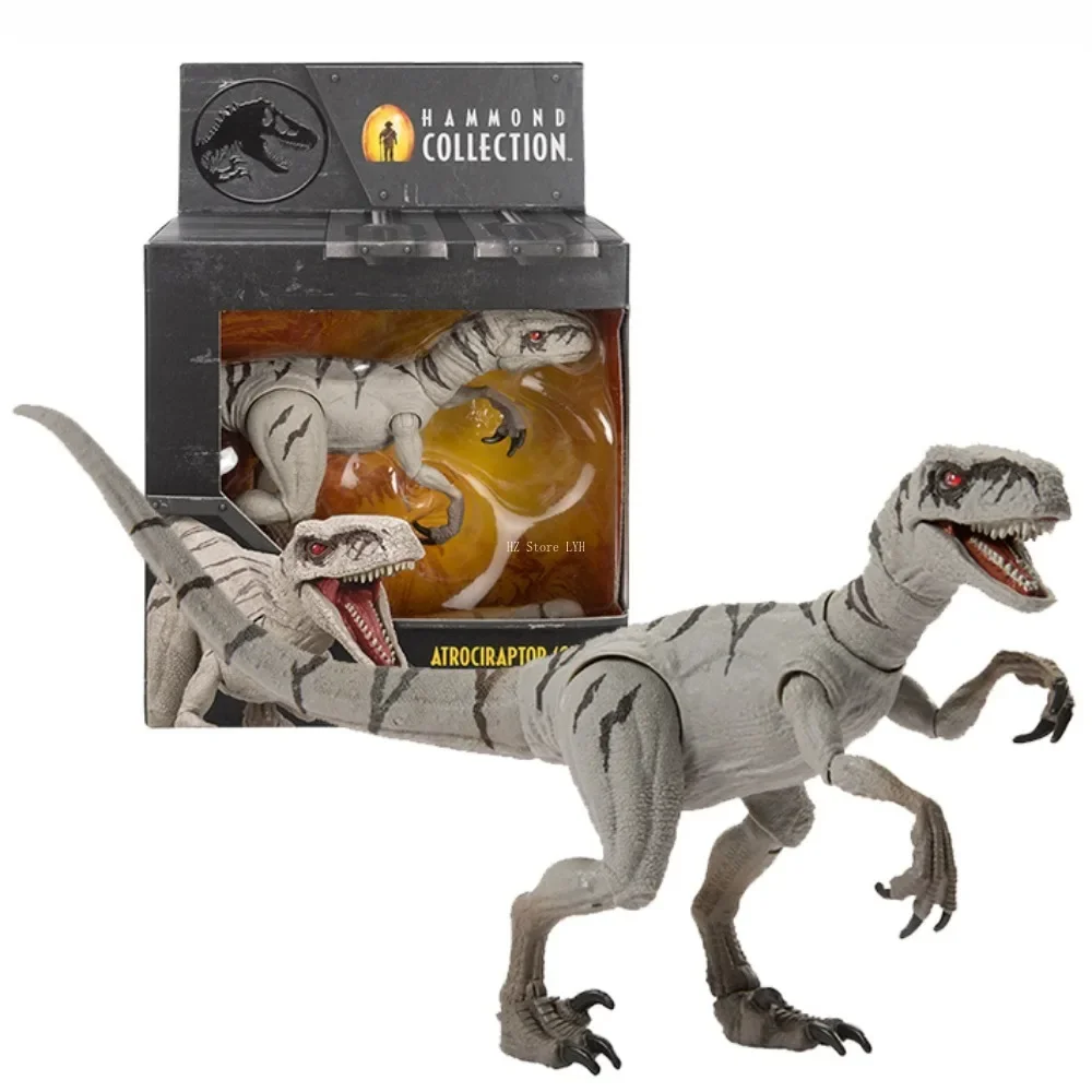 Jurassic World Hammond Collection Atrociraptor Ghost Figure Dinosaur Toy for Boy Kids Birthday Gift JDJ06