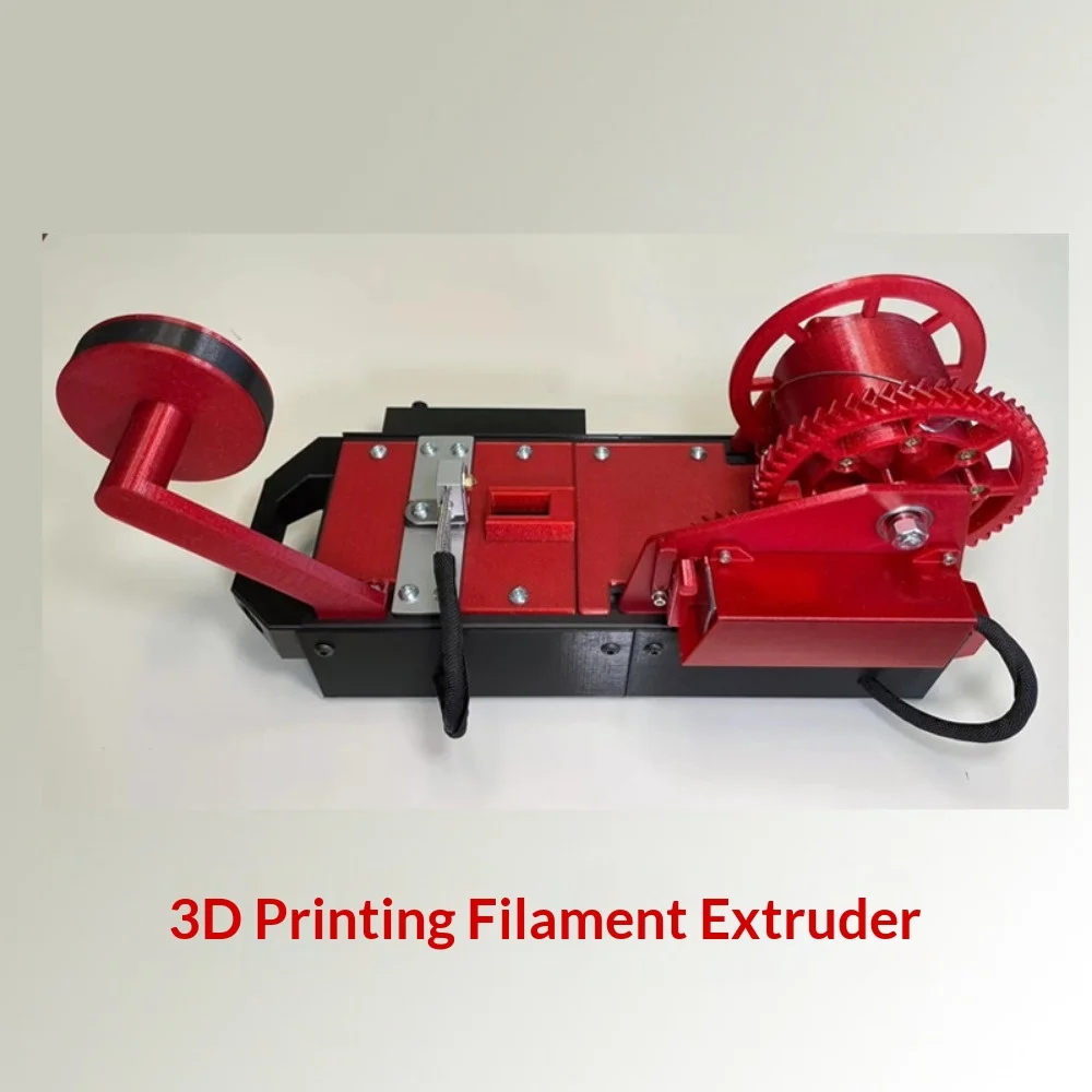 3D Printer Filament Maker Machine Plastic Extruder Mini Injection Molding Machine for PET Bottle Recycling DIY
