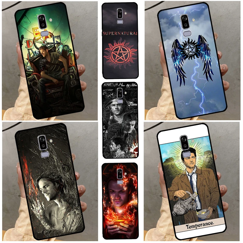 Supernatural TV Show Case For Samsung Galaxy J7 J3 J5 2017 A3 A5 J1 2016 A6 A8 A7 A9 J8 J4 J6 Plus 2018 Cover