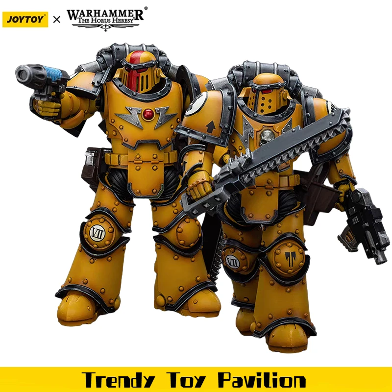 

【JOYTOY】Warhammer 40K Imperial Fists Legion Mklll Despoiler Squad 1/18 Фигурка аниме игрушки
