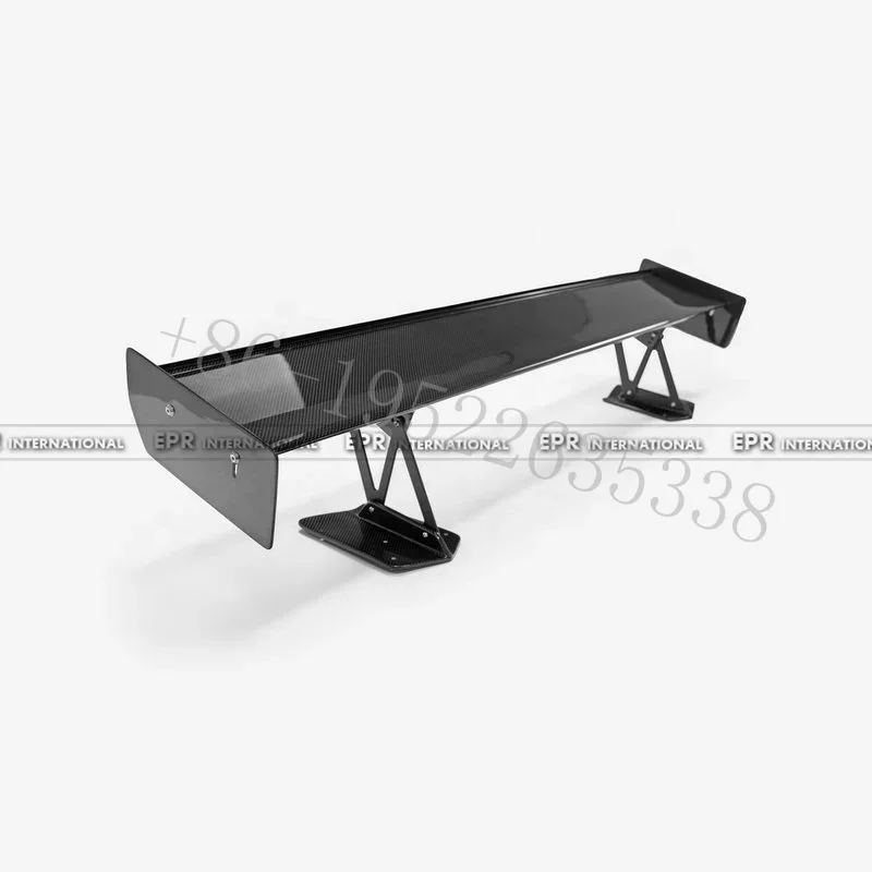 for Hyundai Design Single Replacement Rear GT Spoiler  Elantra Avante 2021+  Type Carbon Fiber Material  Brand Polished Finish