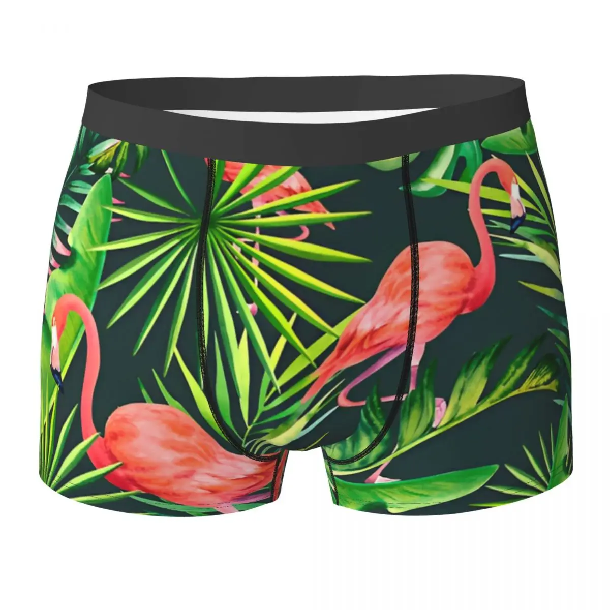 

Tropical Bird Underwear Printing Trunk Trenky Men Panties Comfortable Shorts Briefs Gift