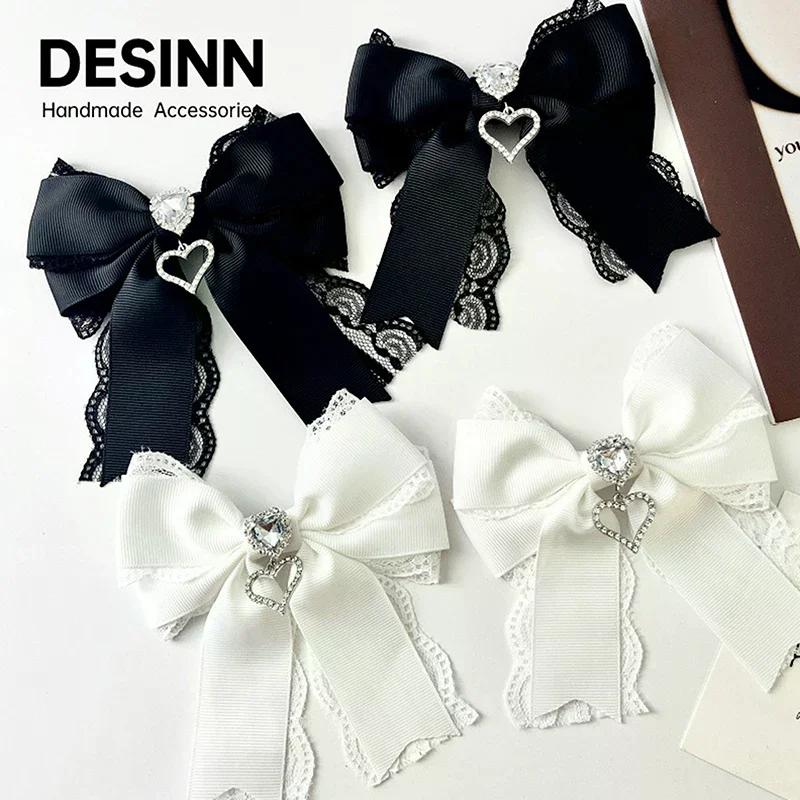Ribbon Bow Gift - Bros Pita Kupu-kupu Lolita untuk Wanita,