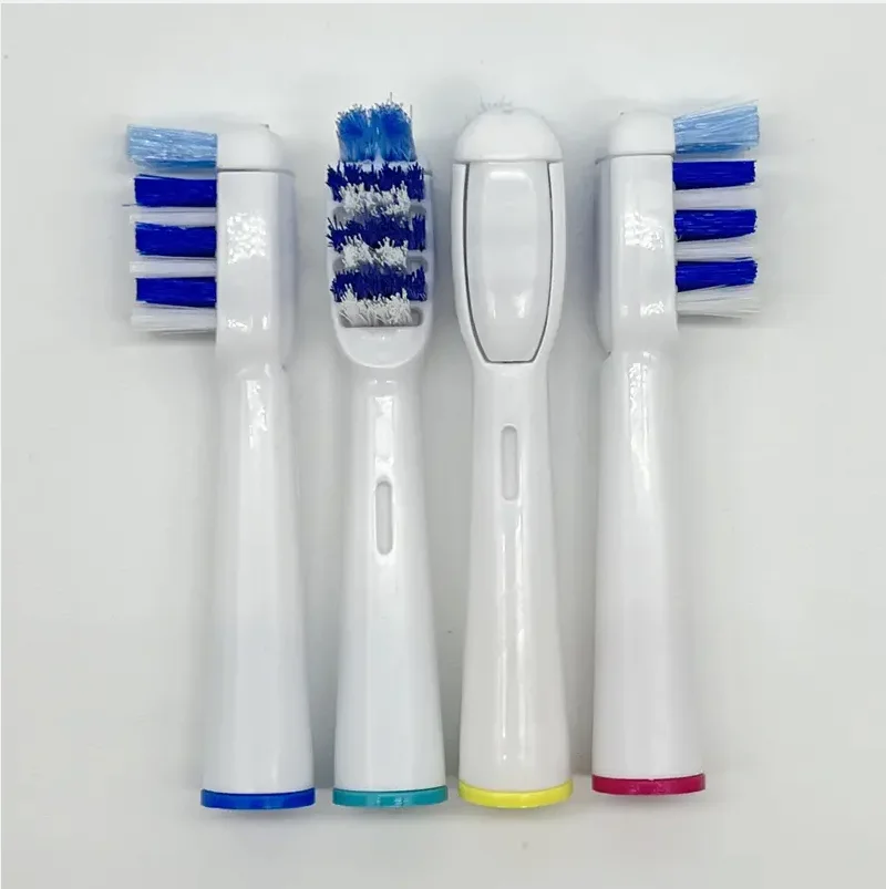 

Double Heads Replacement Toothbrush Heads Compatible with Oral B Braun,Electric Toothbrush Heads Refill for Pro 500/1000/1500/30