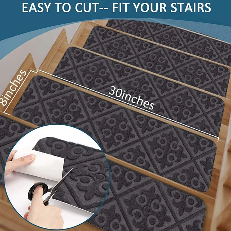 1PC Stair Mat Indoor Anti Slip Stair Carpet Stair Treads cCarpet Non Slip Rugs
