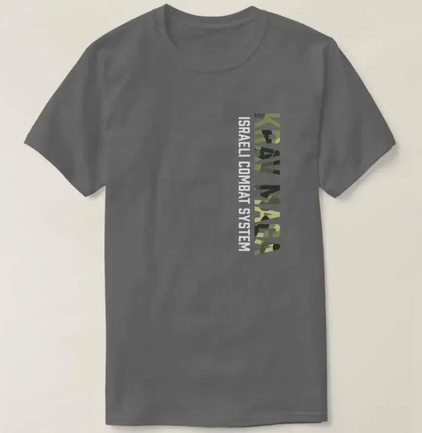Krav Maga Israeli Combat System Israel Men T-Shirt Short Sleeve Casual Cotton O-Neck Summer T Shirts