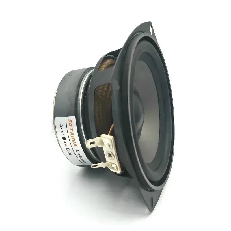 SOTAMIA 1 قطعة 4 بوصة منتصف المدى مكبر الصوت المتكلم 4 أوم 30 واط مكبر صوت مقاوم للماء HIFI مكبر الصوت PP حوض لتقوم بها بنفسك الحديقة البث الصوتي