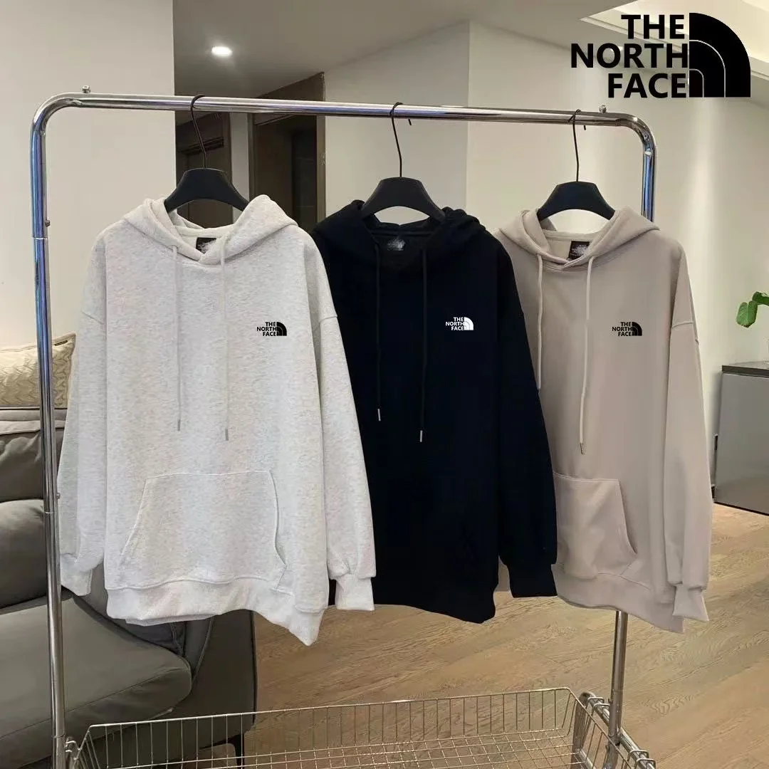 North Tide Brand Hooded Hoodie Autumn and Winter New American Trend Printed Male and Female Couples with Loose Hoodie