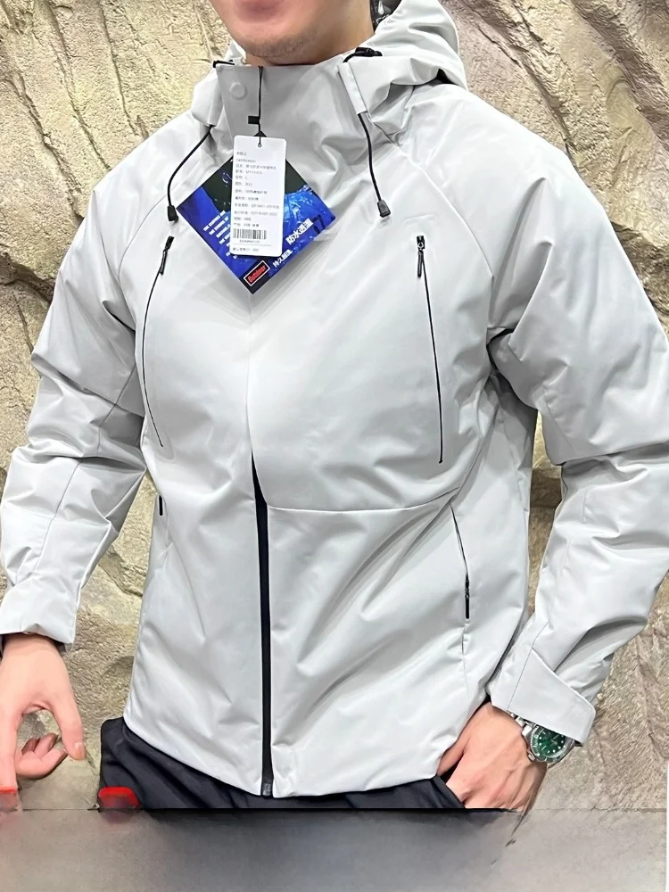 

Outdoor Softell Jaet Men's Women's Cotton Padded Coat Youth Faion Breathable Waterproof Spring Autumn Casual Wear