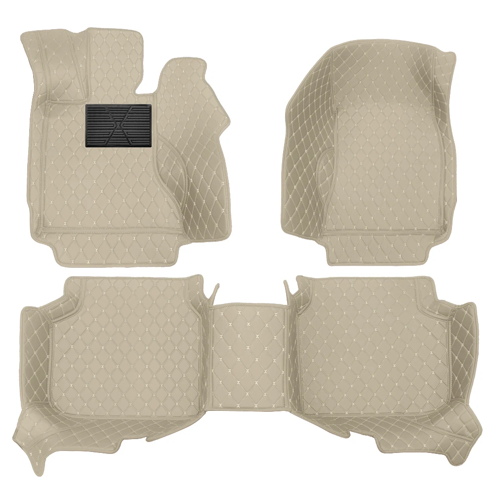 

Car Floor Mats For Infiniti QX80 2011-2024 2seat Flash Mat Leather Custom Foot Pads Automobile Carpet Car Covers