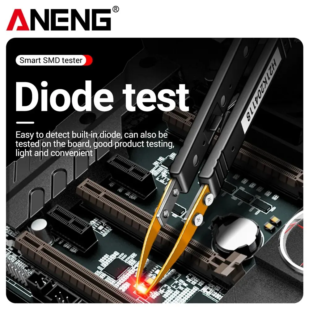 ANENG GN701 Smart SMD Tester 3000 Counts Multimeter Handheld Patch Test Resistance Capacitance Continuity Diode Test Meter Tools