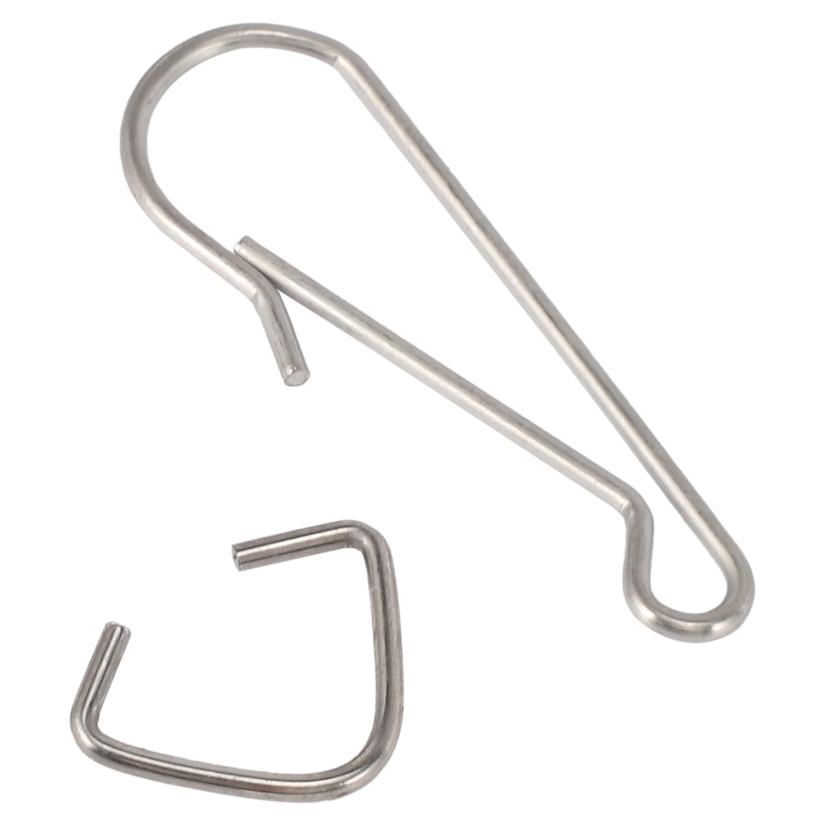 ABAH-10 Pieces Toilet Handle Chain Stainless Steel Toilet Flapper Lift Chain Replacement Fits Most Toilet Flappers