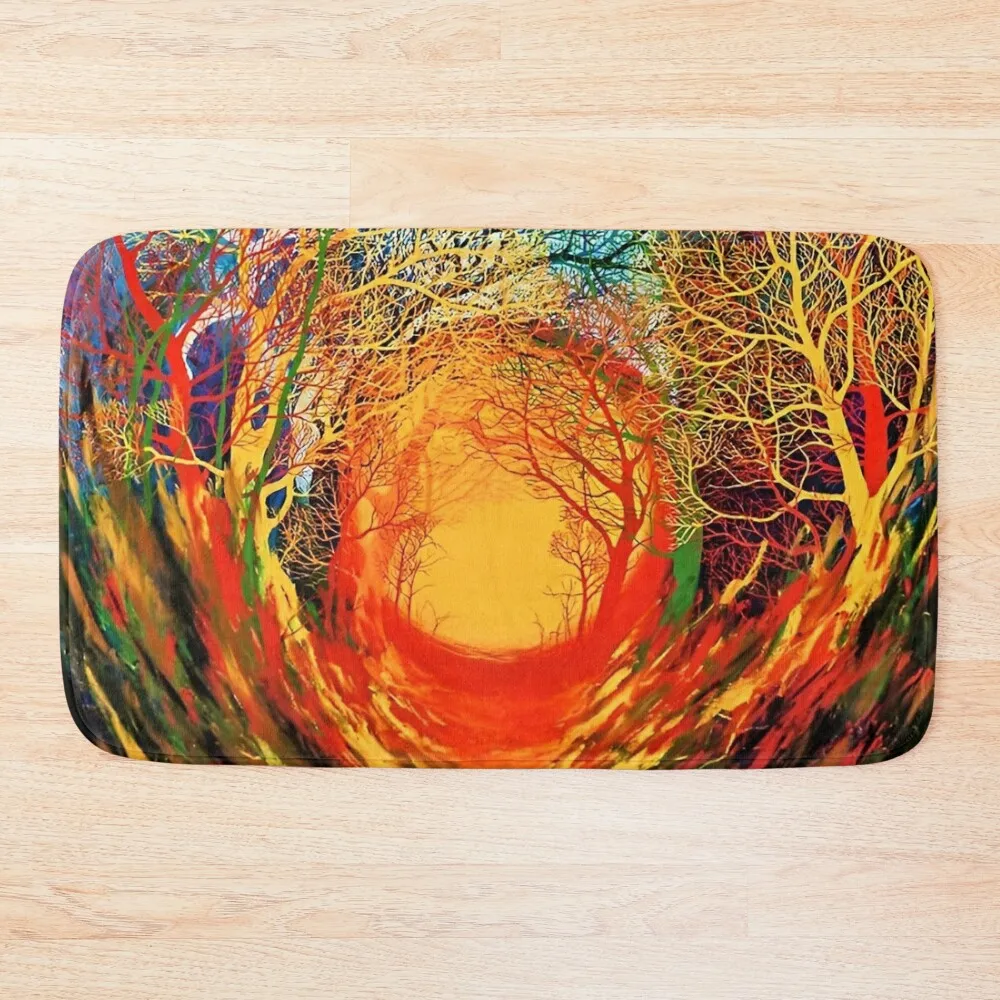 

Nether by Stanley Donwood Bath Mat Kitchen Carpet Bathroom Deco Bathroom Items Mat