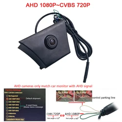 1080P AHD Front view camera 180deg fisheye for Ford Escape Kuga 2013 2015 2016 2017 Front grille camera HD night vision