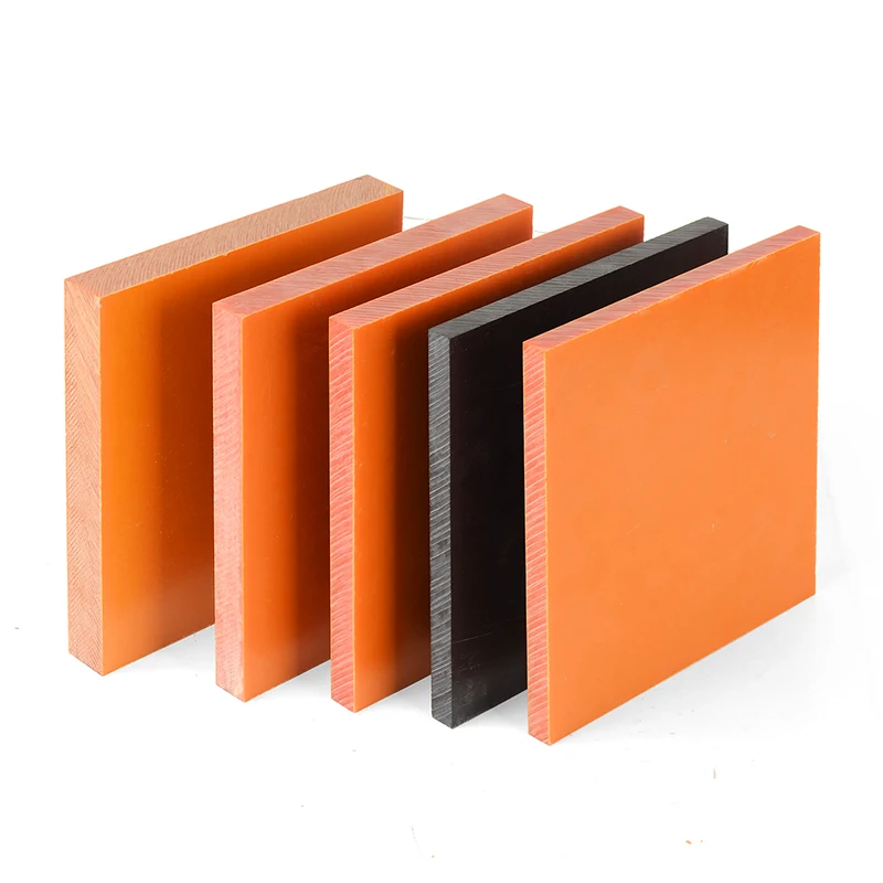Orange Red Electrical Board A-level Insulation Board High Temperature Resistant Customized Size Of Red Electrical Board