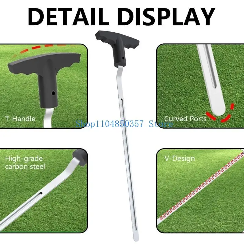 652F V-Grooves Grip Remover Saver Tool Golf Grip Removal Tool Golf Grip Saver Tool