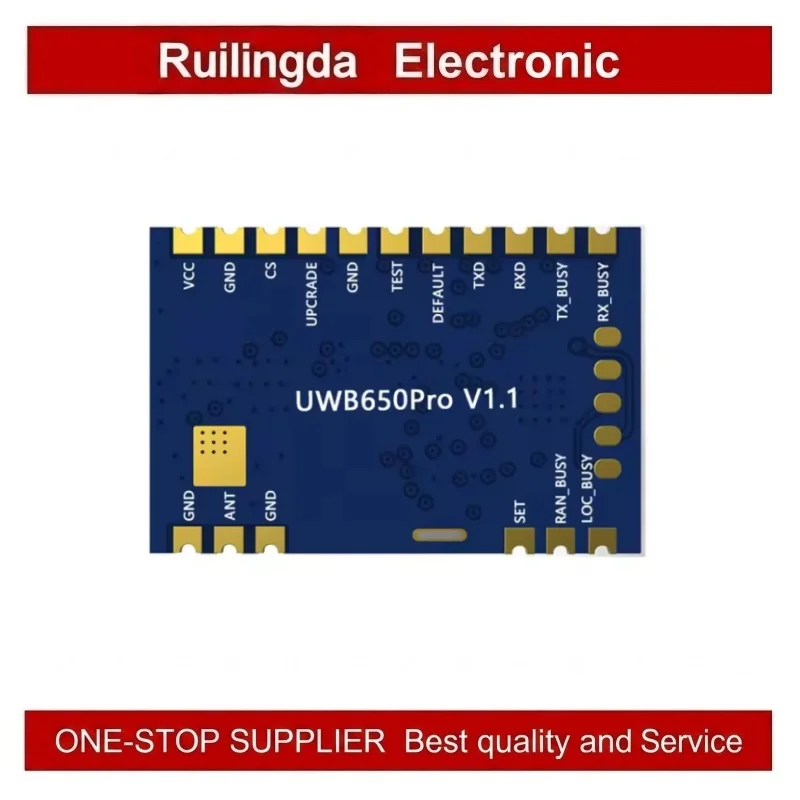 UWB650PRO: 0.5W UWB High-Precision Positioning, Ranging, and Data Transmission Module with μA-Level Sleep Current