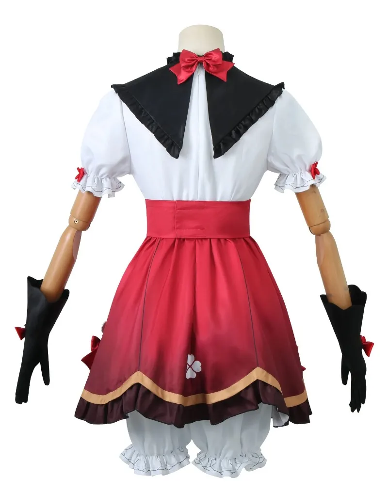 Genshin Impact Klee Hexe neue Haut funkelnde Schritte Cosplay Kostüm niedlichen Hexe Outfit Frauen Anime Spiel Blue Ocean heiße Suche