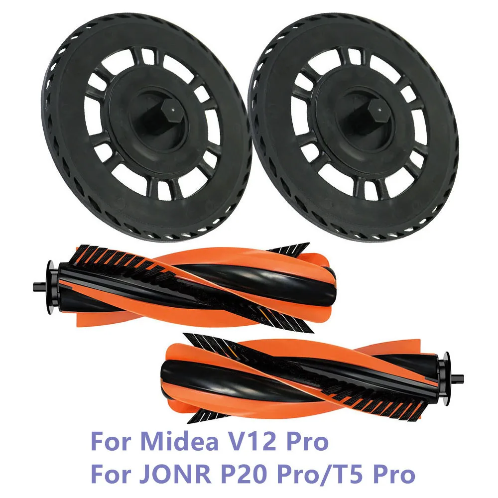 Suporte para escova de rolo para jonnr p20 pro/t5 pro, bandeja para escova principal para midea v12 pro, acessórios para aspirador de pó robô