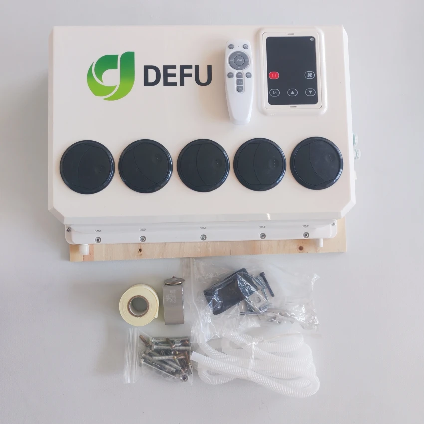 نظام مكيف هواء السيارة الكهربائية الأوتوماتيكية 12 فولت 24 فولت لمقصورة الشاحنة