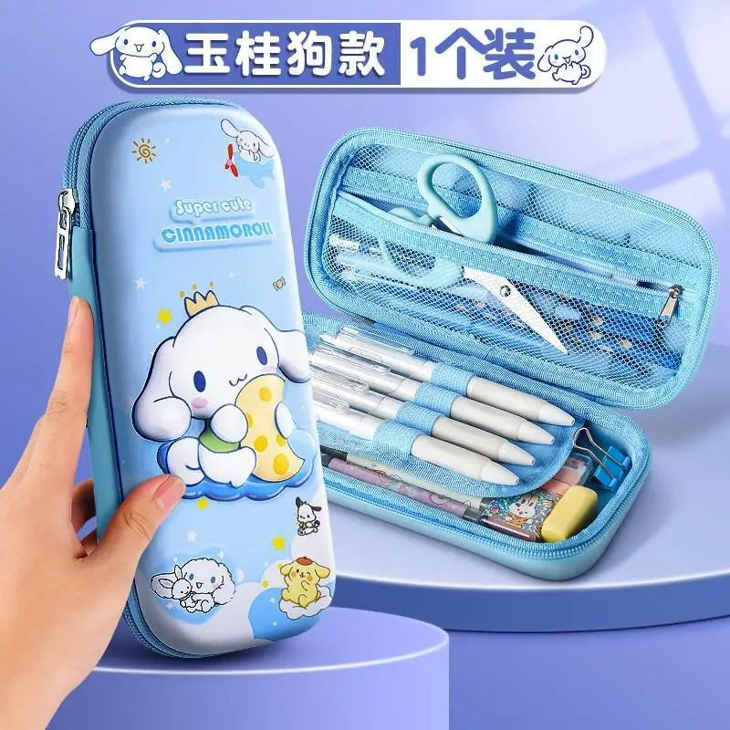 

handbagKawaii Children's Primary School Students Stationery Bag Kuromi My Melody New SanrioS Large Capacity Stationery Box