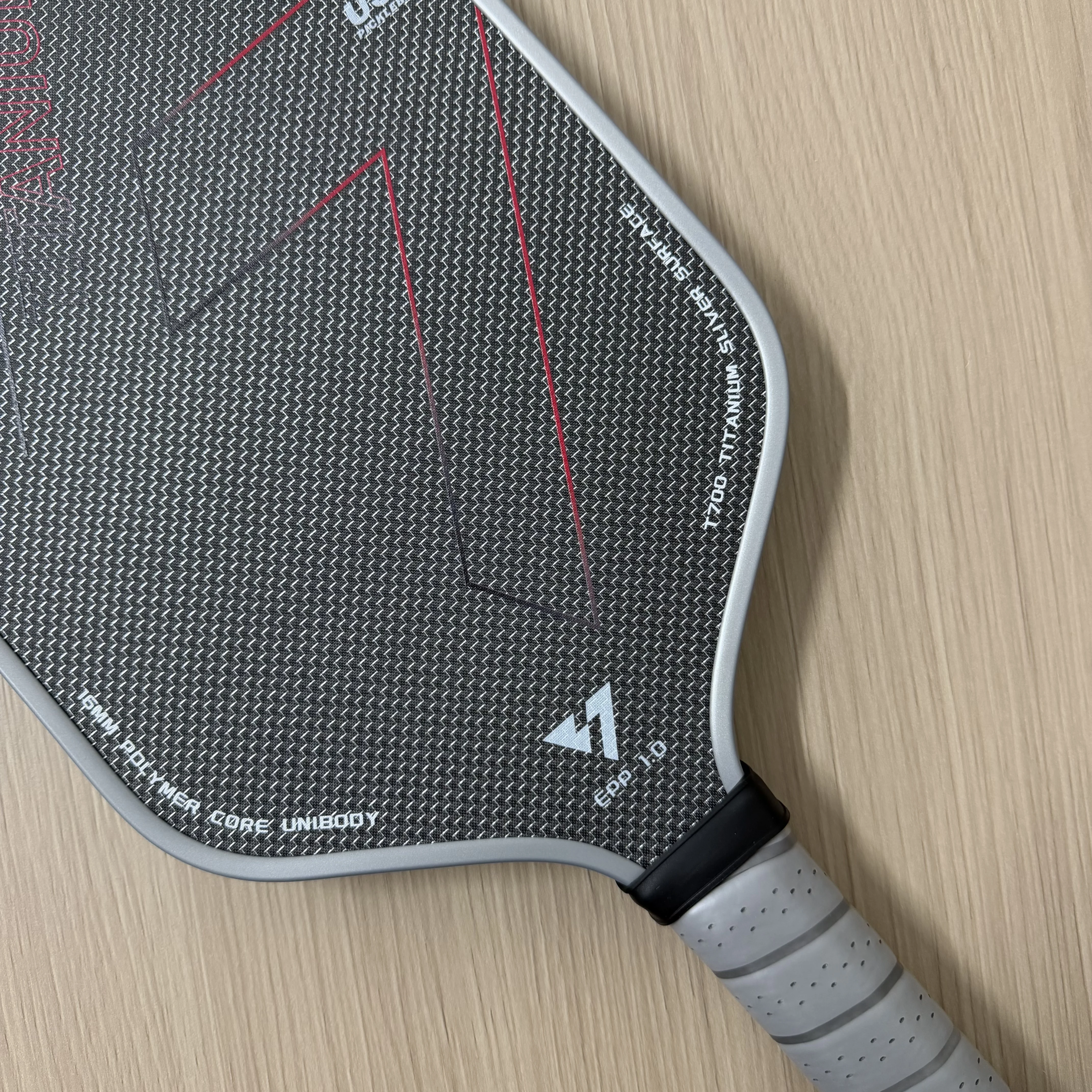 GEN6.0-EPP Inner Core EVA Power Ring Titan Silberfaden Kohlefaser-Muster Badminton Pickleball Schläger Hohe Elastizität – Detail 5