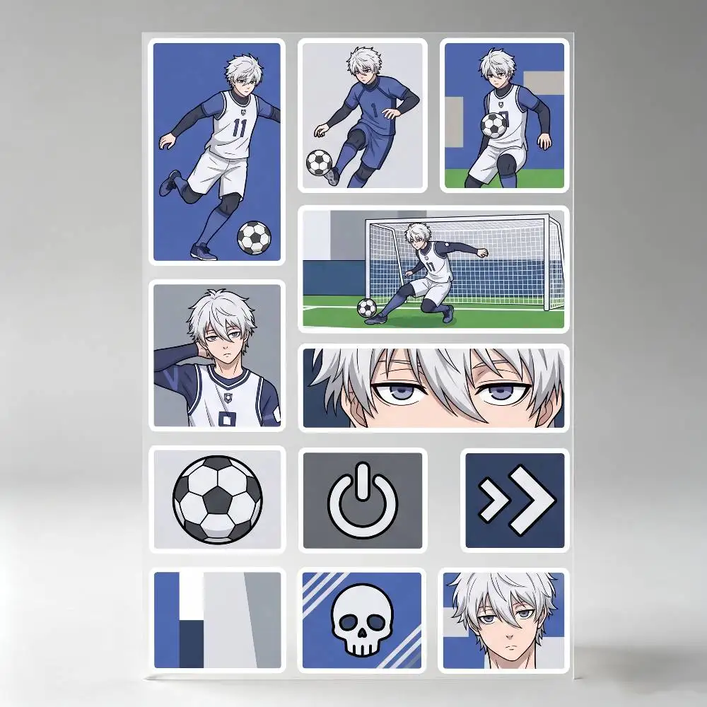 Seishiro Nagi Stickers Auto Body Bumper Windows Motorcycle Laptop Walls Vinyl Decal Car Tuning Accessories