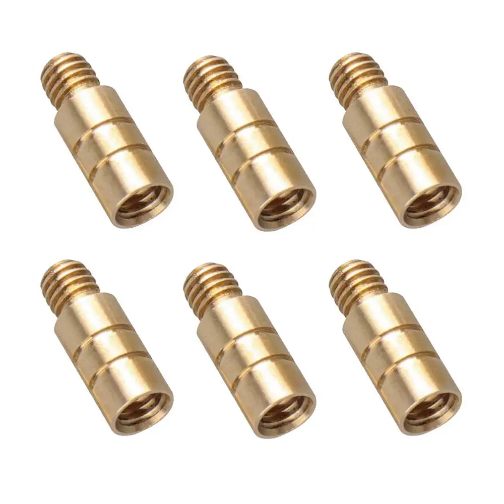 6Pcs 2g Pure Copper Dart Weights Improve Balance Control for Tungsten Steel Dart Accessories