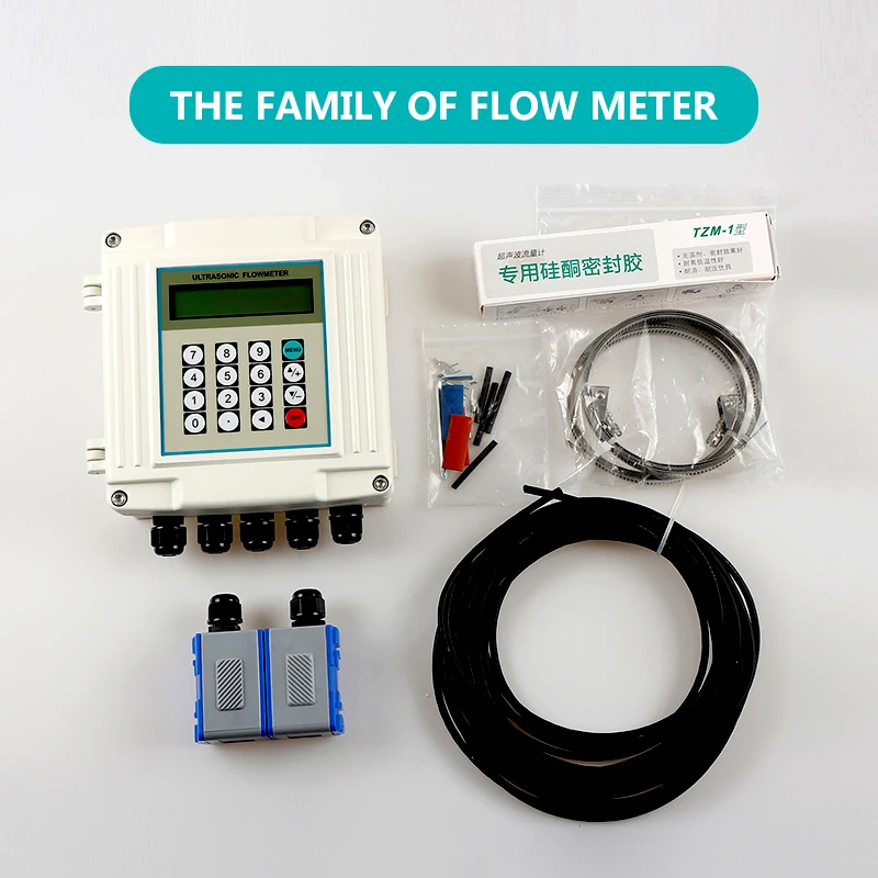 Holykell OEM DN32-DN1000mm China Wall Mounted Ultrasonic Water Flowmeter Price,Ultrasonic Flow Meter