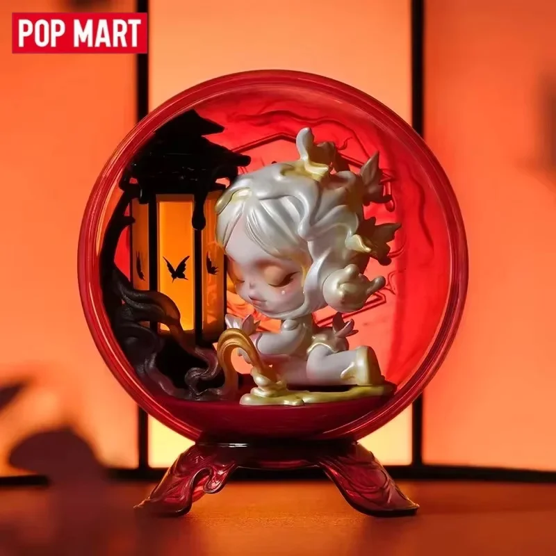 

POP MART SKULLPANDA The Mirage Series Genuine Blind Box Mystery Box Ornament Figurines Guess Bag Toys Desktop Decor Anime Figure