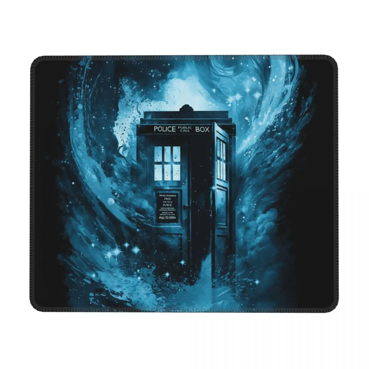 Las almohadillas de teclado de goma Color Vortex-blue versión