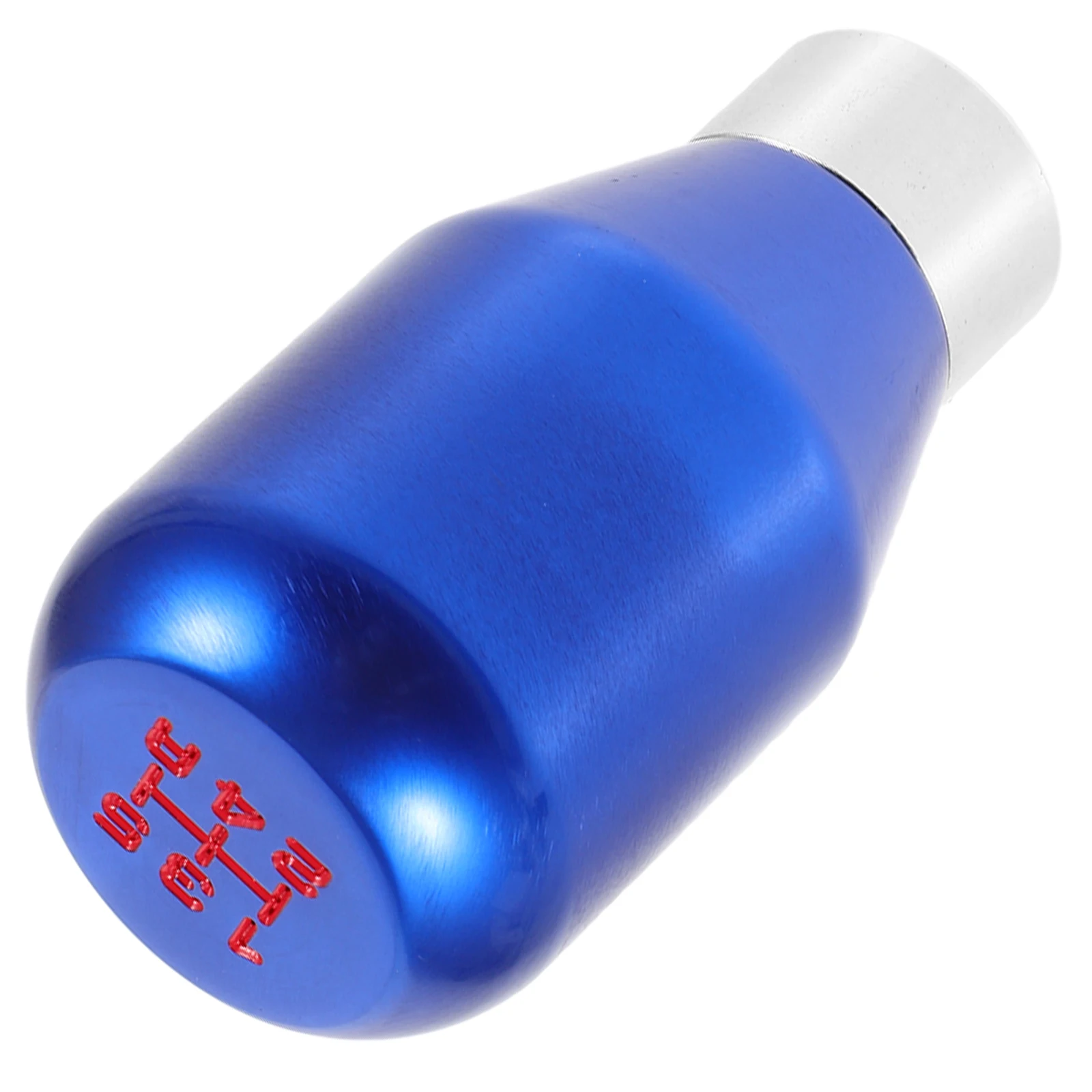

Blue Aluminum Gear Shift Knob Manual 5 Car Modification Stick Head Easy Install Long Use Stylish Design Cool Shift