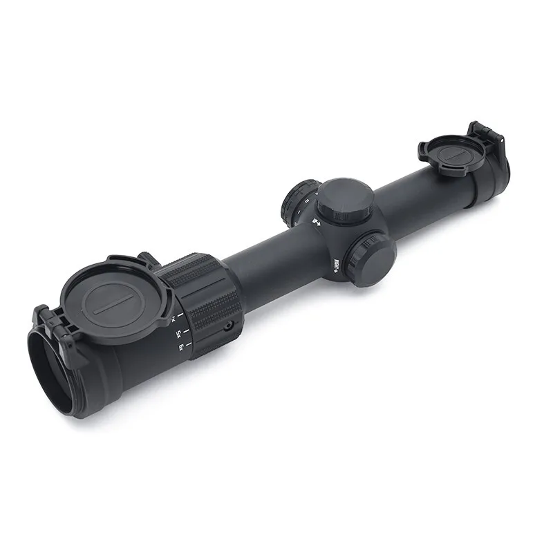 Chasse TANGO-MSR LPVO 1-6x24mm lunette de visée avec monture deuxième portée de fusil de chasse d'avion focal-noir