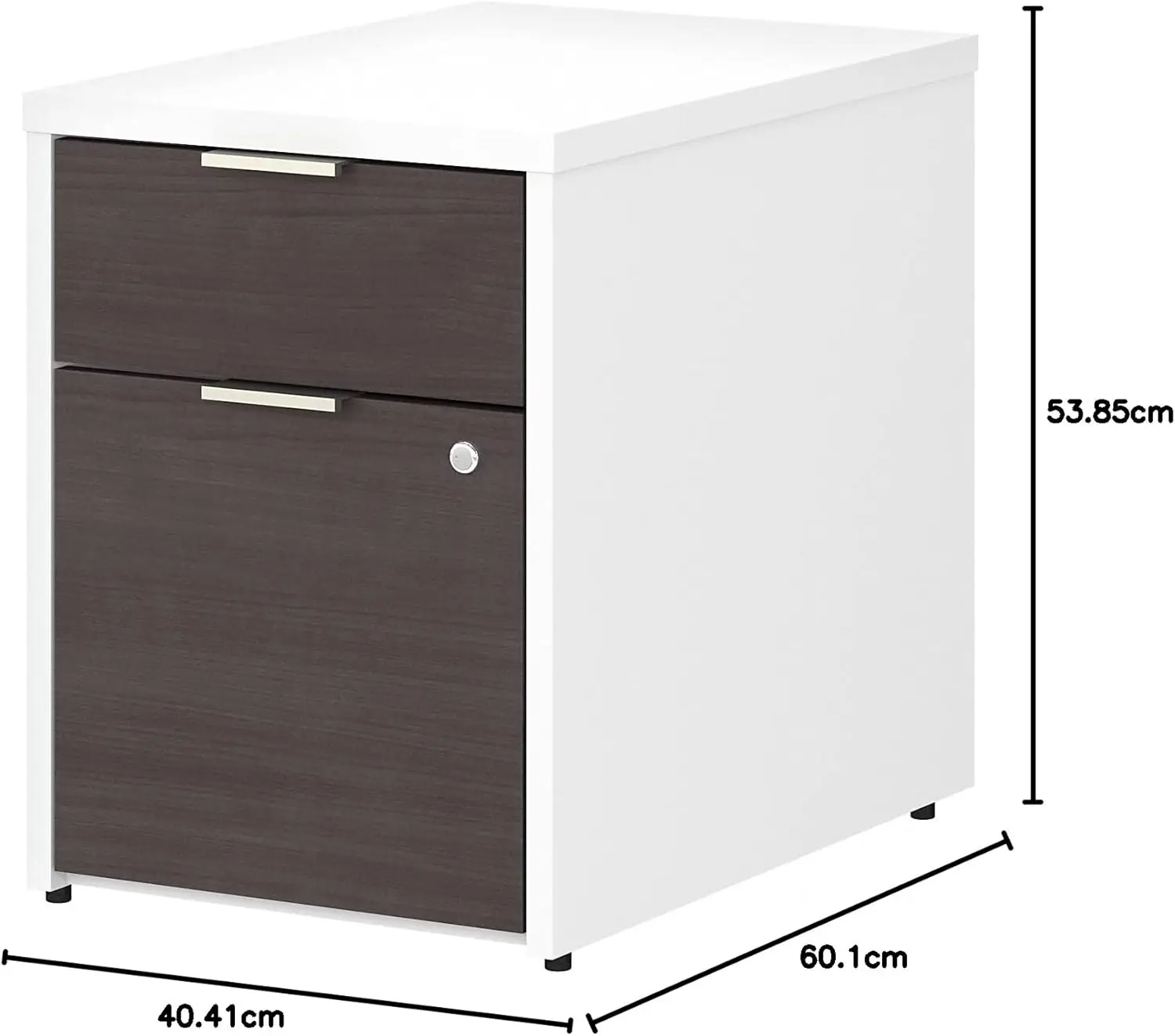 Jamestown 2 Drawer File Cabinet-Assembled