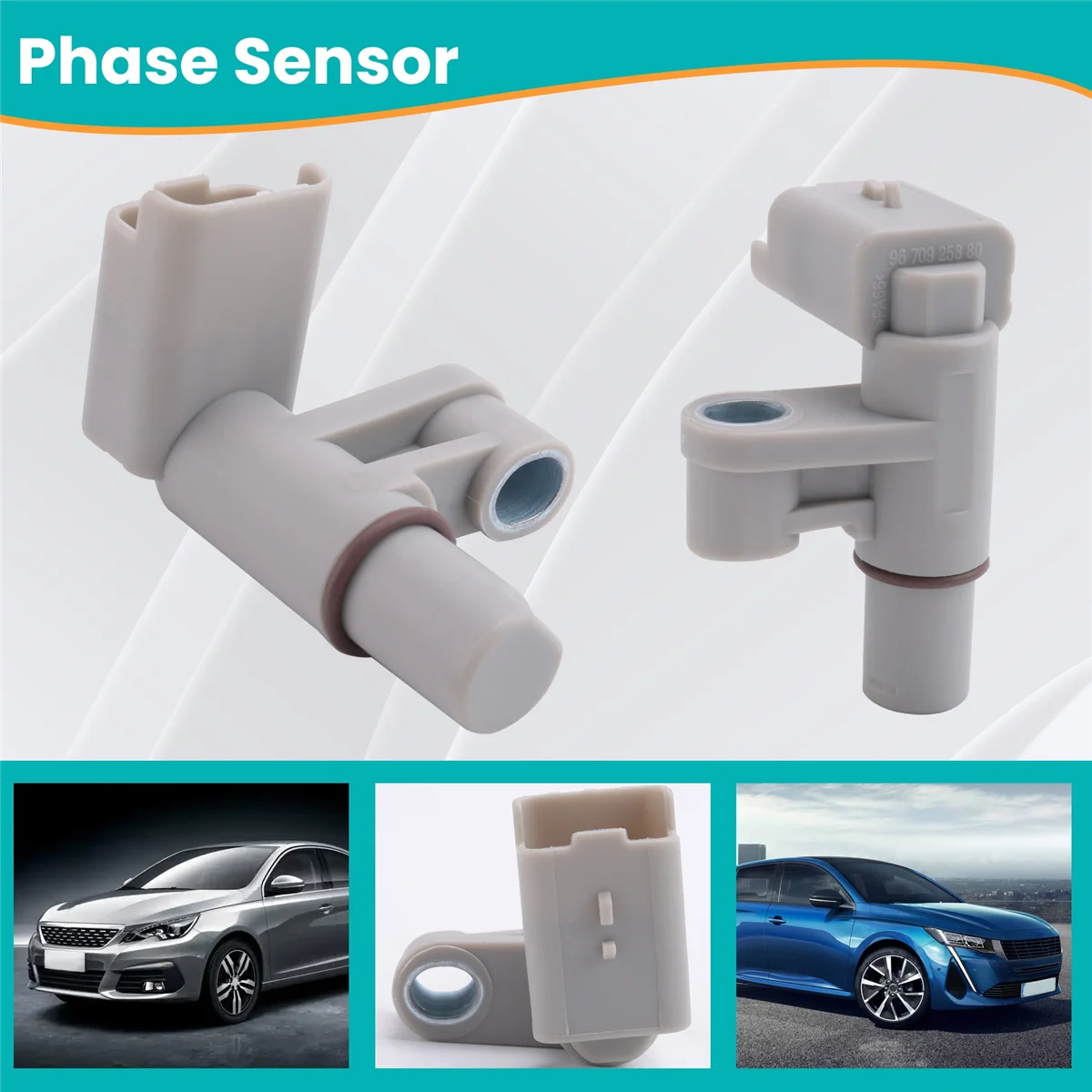 N32R_9670925880 Car Camshaft Position Sensor Phase Sensor for Peugeot 307 308 408 19208W